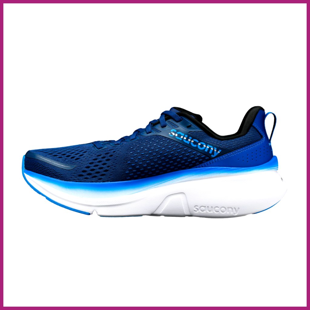 Men's Running Sneakers With Dual-Layered Cushioning And Mesh Upper